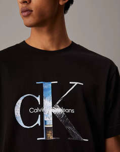CALVIN KLEIN JEANS PHOTO MONOGRAM TEE