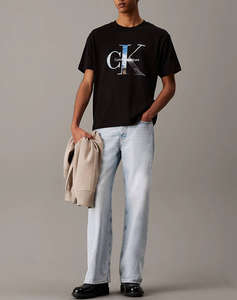 CALVIN KLEIN JEANS PHOTO MONOGRAM TEE