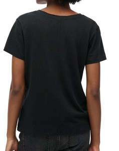 SUPERDRY D1 STUD STUDIOS SLUB EMB VEE TEE BLUZA DE DAMA