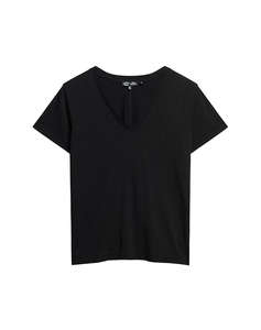 SUPERDRY D1 STUD STUDIOS SLUB EMB VEE TEE BLUZA DE DAMA