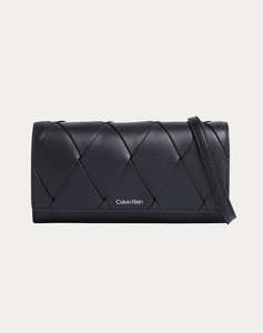 CALVIN KLEIN JEANS CK WOVEN CONVERTIBLE WALLET BAG (Dimensiuni: 10,5 x 19 x 4,8 cm.)