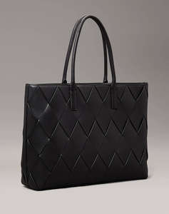 CALVIN KLEIN JEANS CK WOVEN MEDIUM SHOPPER (Dimensiuni: 42 x 11 x 32cm.)