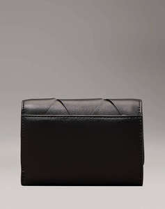 CALVIN KLEIN JEANS CK WOVEN SMALL TRIFOLD (Dimensiuni: 9 x 12 x 5cm.)