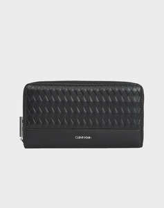 CALVIN KLEIN MINI QUILT LARGE ZIP AROUND (Dimensiuni:19 x 9 x 2cm.)