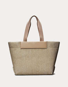CALVIN KLEIN JEANS CK RAFFIA LARGE SHOPPER (Dimensiuni: 38 x 61 x17cm.)