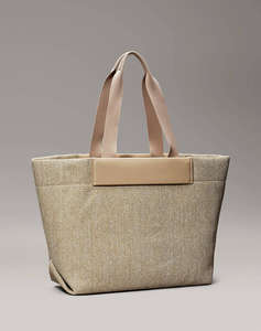 CALVIN KLEIN JEANS CK RAFFIA LARGE SHOPPER (Dimensiuni: 38 x 61 x17cm.)
