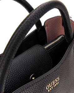 GUESS BRENTON SML GIRLFRIEND SATCHEL GEANTA DE DAMA (Dimensiuni: 28 x 21 x 10cm.)