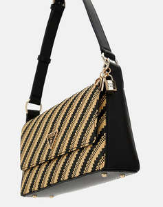 GUESS SIMONA FLAP SHOULDER BAG GEANTA DE DAMA (Dimensiuni: 24 x 18 x 7cm.)