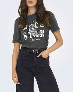 ONLY ONLLUCY LIFE S/S TIGERS TOP BOX JRS