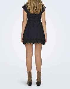 ONLY ONLLOU LIFE EMB S/S SHIRT DRESS PTM