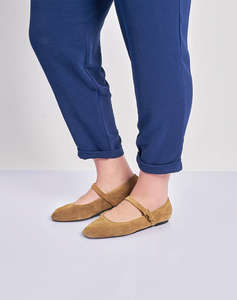 PARABITA Pantaloni washed cu rever
