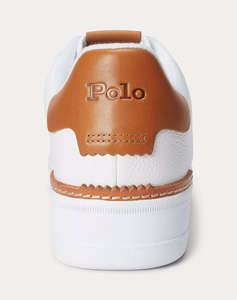 RALPH LAUREN TUMBLED LEATHER-MASTERS CRT-SK-LTL