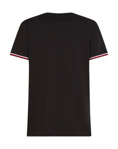 TOMMY HILFIGER GLOBAL STRIPE CUFF TEE