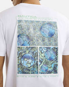 NAUTICA BLUZA T-SHIRT KM Barna T-Shirt