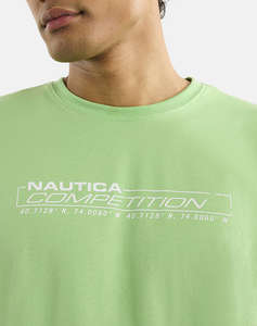 NAUTICA BLUZA T-SHIRT KM Barna T-Shirt