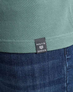NAVY&GREEN BLUZA DECOLTEU