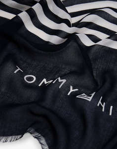 TOMMY HILFIGER ESSENTIAL FLAG SCARF
