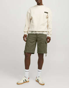 JACK&JONES JPSTCOLE BARKLEY CARGO SHORTS MID SN