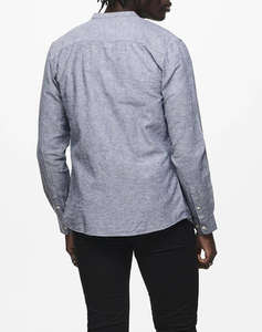 ONLY&SONS ONSCAIDEN LIFE LS SOLID LINEN MAO NOOS