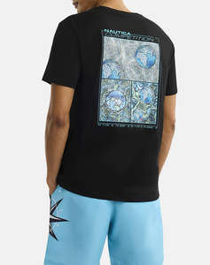 NAUTICA BLUZA T-SHIRT KM Barna T-Shirt