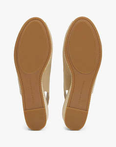 TOMMY HILFIGER FLAG MID WEDGE ESPAD SLINGBACK