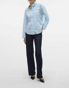 VERO MODA VMODONA LS SHIRT WVN