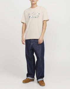JACK&JONES JJEBRYAN CORP LOGO TEE SS O-NECK NOOS