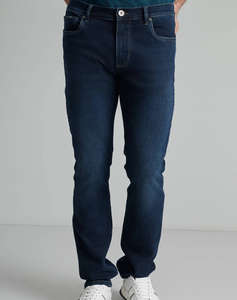 NAVY&GREEN PANTALONI DENIM NORMAL WAIST