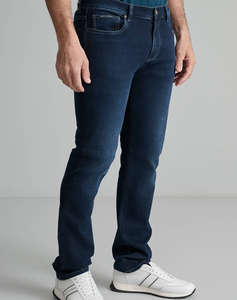 NAVY&GREEN PANTALONI DENIM NORMAL WAIST
