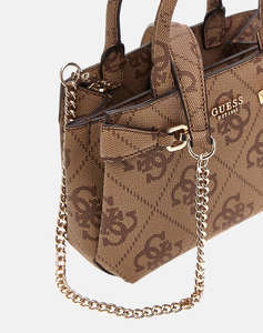 GUESS LORELEI MINI SATCHEL GEANTA DE DAMA (Dimensiuni: 18 x 14 x 7cm.)