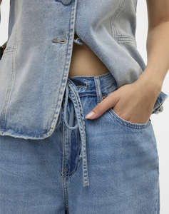 VERO MODA VMVILLA MR BERMUDA DNM SHORTS MIX