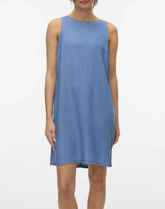 VERO MODA VMFLEUR SL SHORT TENCEL DRESS GA
