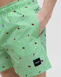 JACK&JONES JPSTMAUI JJSWIM MINI STRIPE AKM SN