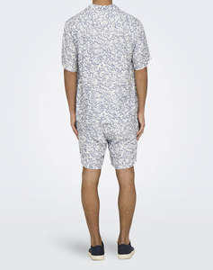 ONLY&SONS ONSDASH LIFE REG AOP SS RESORT SHIRT
