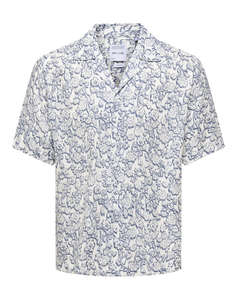 ONLY&SONS ONSDASH LIFE REG AOP SS RESORT SHIRT