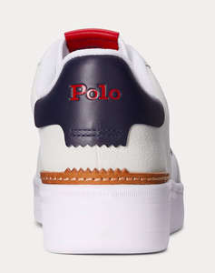 RALPH LAUREN SUEDE/LEATHER-MASTERS CRT-SK-LTL