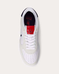 RALPH LAUREN SUEDE/LEATHER-MASTERS CRT-SK-LTL