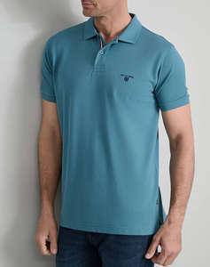 NAVY&GREEN BLUZA POLO