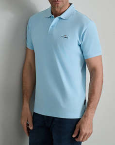 NAVY&GREEN BLUZA POLO MONOCROMA, CUSTOM FIT