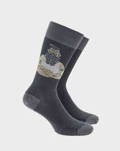 WALK SOSETE DE BARBATI BAMBOO CU DESIGN