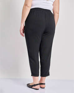 PARABITA Pantaloni washed cu rever