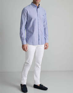 NAVY&GREEN CAMASA COMFORT FIT
