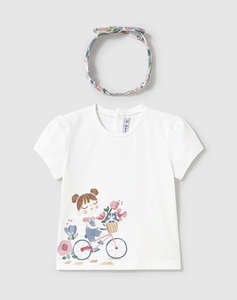 MAYORAL BLUZA MANECA SCURTA CU BENTITA