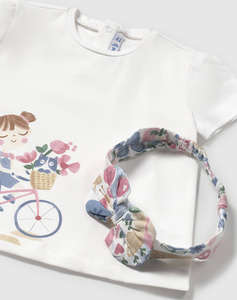 MAYORAL BLUZA MANECA SCURTA CU BENTITA