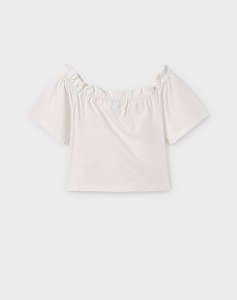 MAYORAL BLUZA MANECA SCURTA DESIGN INIMA
