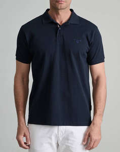 NAVY&GREEN BLUZA POLO