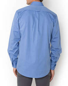 THE BOSTONIANS CAMASA FIL A FIL REGULAR FIT Plain FIL A FIL Button-down Regular Fit