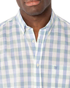 THE BOSTONIANS CAMASA MAVERICK REGULAR FIT MedCheck SLUB Button-down Regular fit