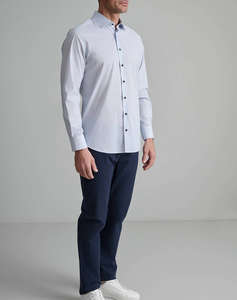 NAVY&GREEN CAMASA COMFORT FIT