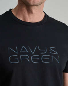 NAVY&GREEN BLUZA DECOLTEU